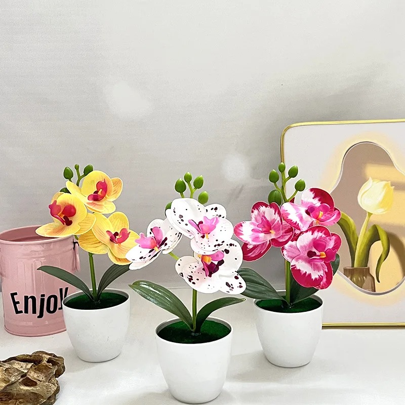 Bonsai Gardenia - 1Pcs 20CM Simulation Plants Potted Artificial