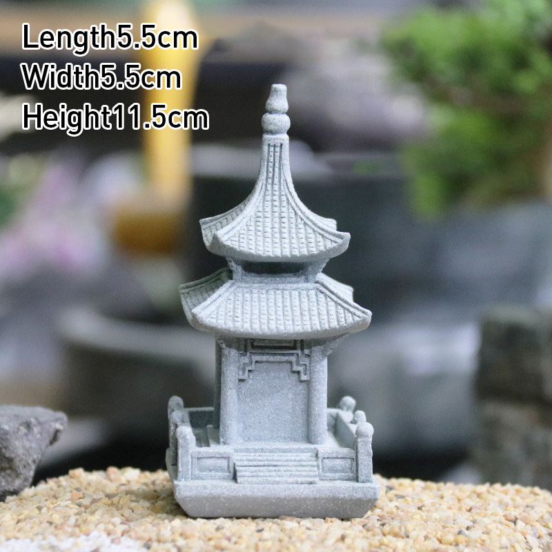 Japan Bonsai Garden - Japanese Garden Bonsai Rockery Lanscaping Vintage