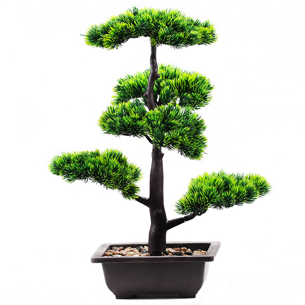 Bonsai Garden Zen - Artificial Plants Beauty Pine Faux Phoenix
