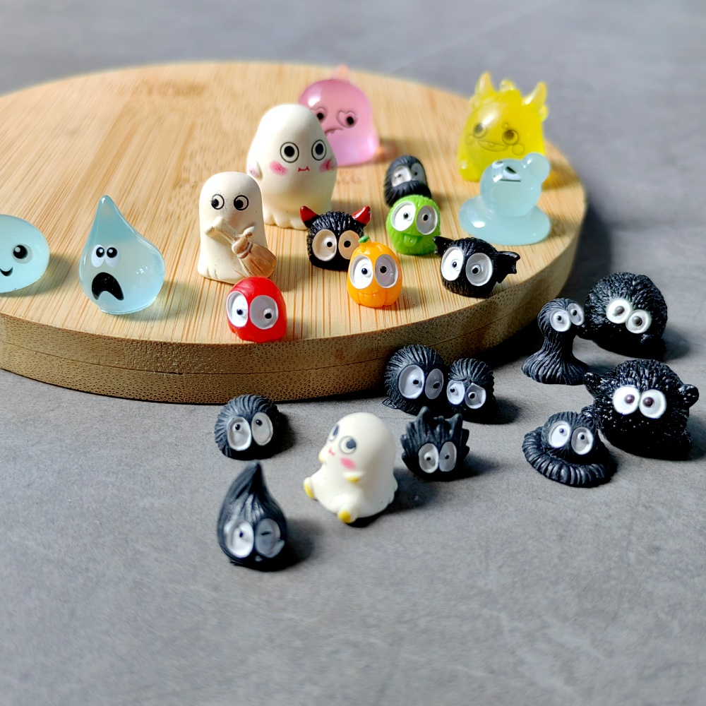8pc Mini Funny Cute Black Blue - Bonsai Gardenia 评论和价格