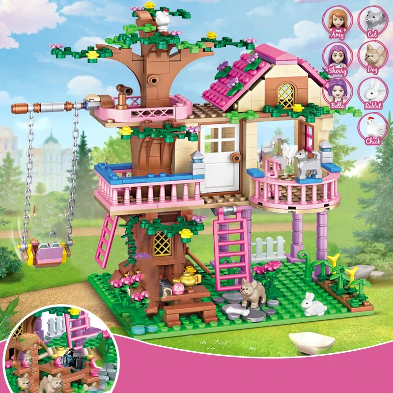 Friends City Tree House Summer - Bonsai Garden Ideas 评论和价格