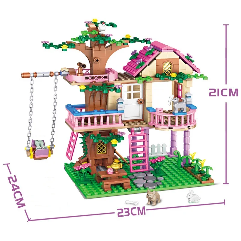 Friends City Tree House Summer - Bonsai Garden Ideas 评论和价格