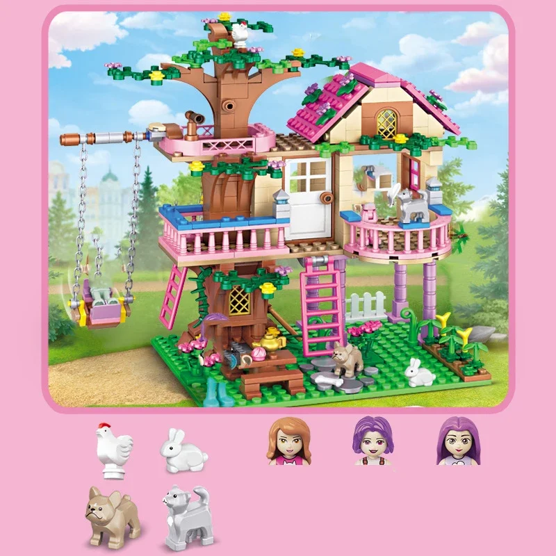 Friends City Tree House Summer - Bonsai Garden Ideas 评论和价格