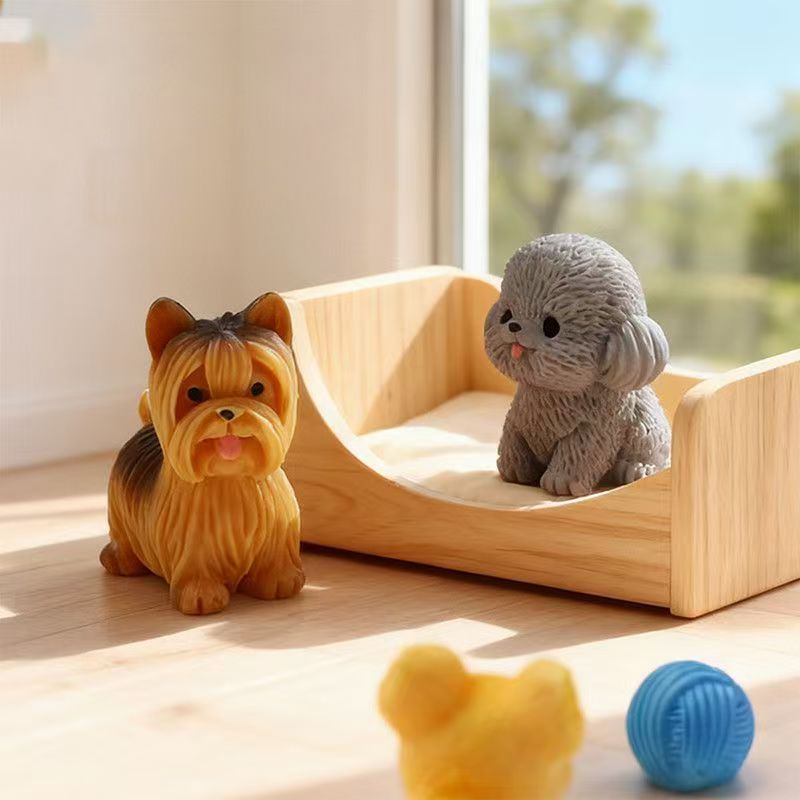 Cute Teddy Poodle Puppy Small  - Bonsai Gardenia 评论和价格
