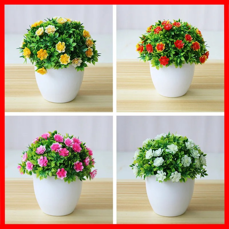1pc Artificial Plants Bonsai S - Bonsai Gardenia 评论和价格