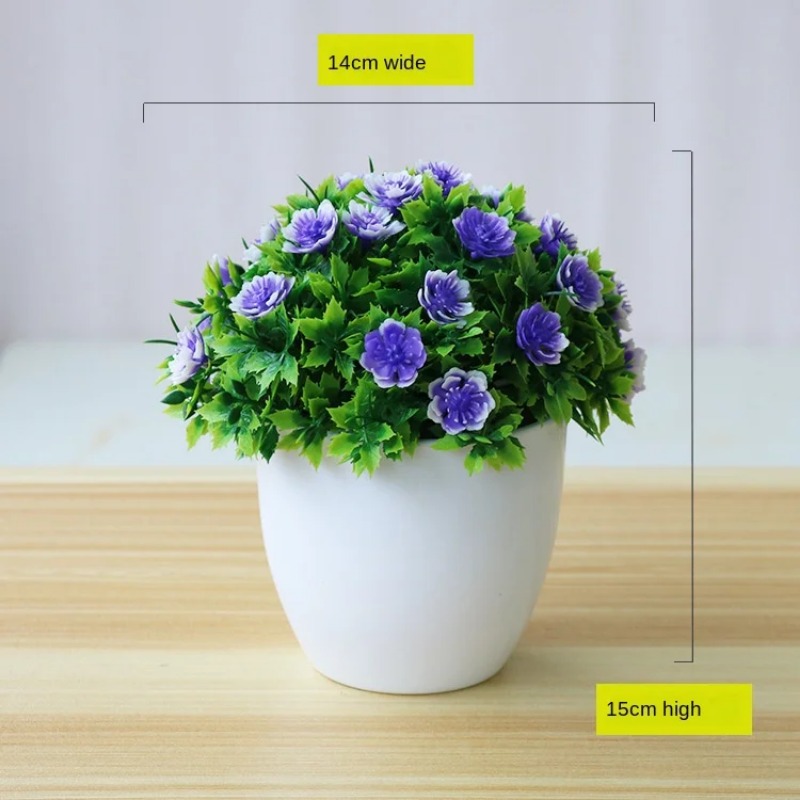 1pc Artificial Plants Bonsai S - Bonsai Gardenia 评论和价格