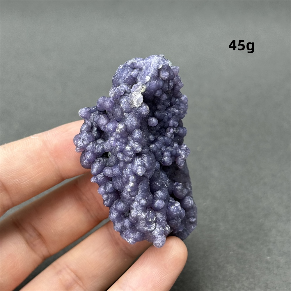 Natural Beautiful Grape Agate  - Bonsai Garden Gift 评论和价格