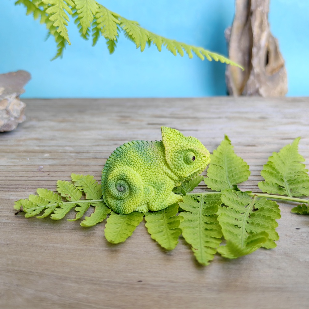 Simulated Lizard Chameleon Axo - Bonsai Garden Gift 评论和价格