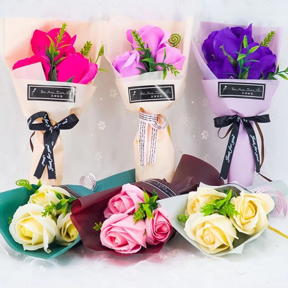 Soap Rose Artificial Flower We - Bonsai Garden Gift 评论和价格