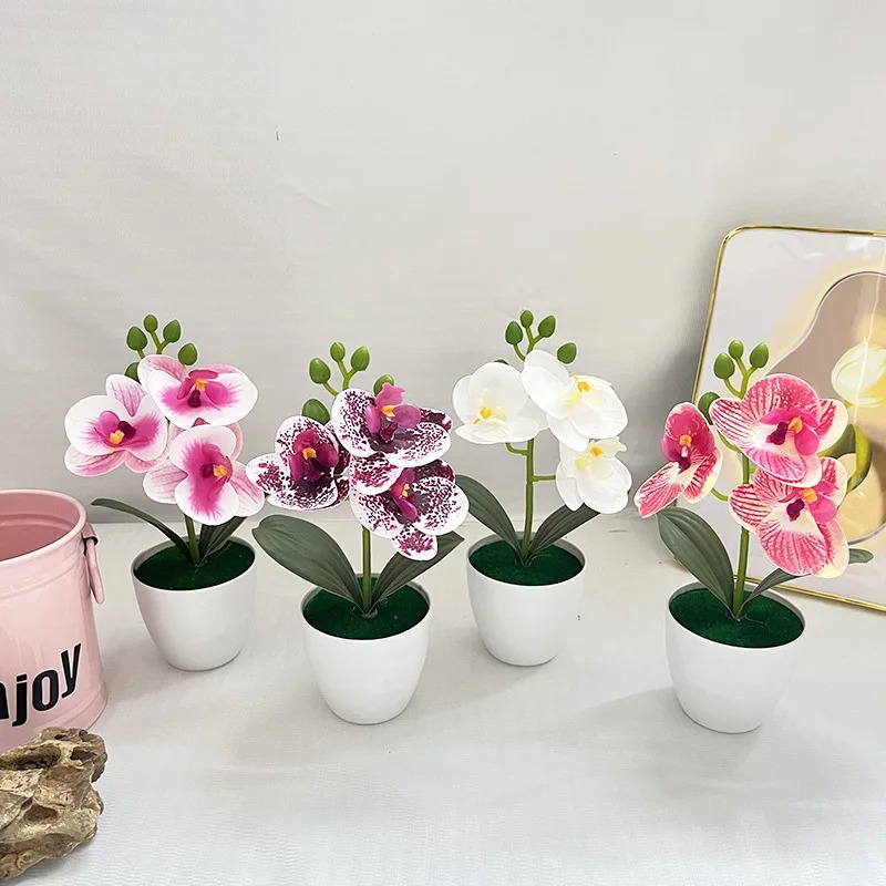 1Pcs 20CM Simulation Plants Po - Bonsai Gardenia 评论和价格