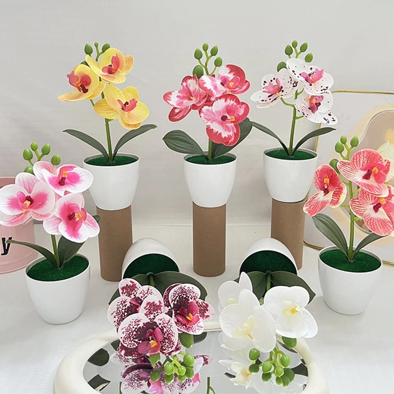 1Pcs 20CM Simulation Plants Po - Bonsai Gardenia 评论和价格