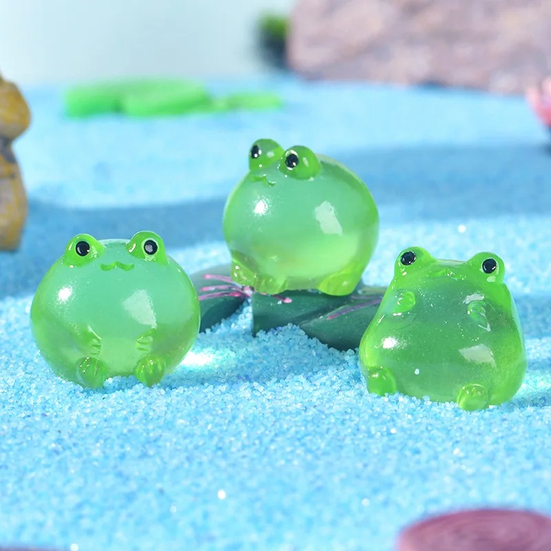 10/20/30pcs Luminous Green Fro - Bonsai Garden Miniature 评论和价格