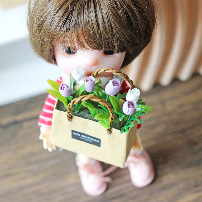 Dollhouse Miniature Simulation - Bonsai Garden Miniature 评论和价格