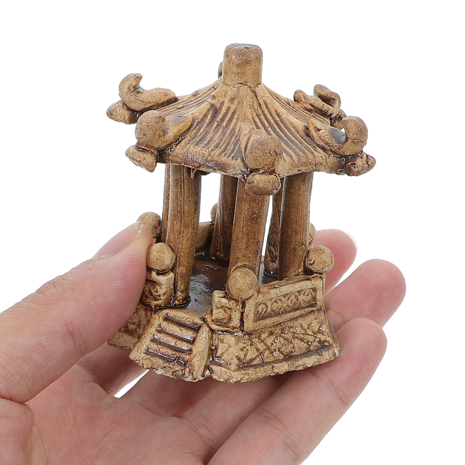 Miniature Ceramic Hexagonal Pa - Bonsai Garden Zen 评论和价格