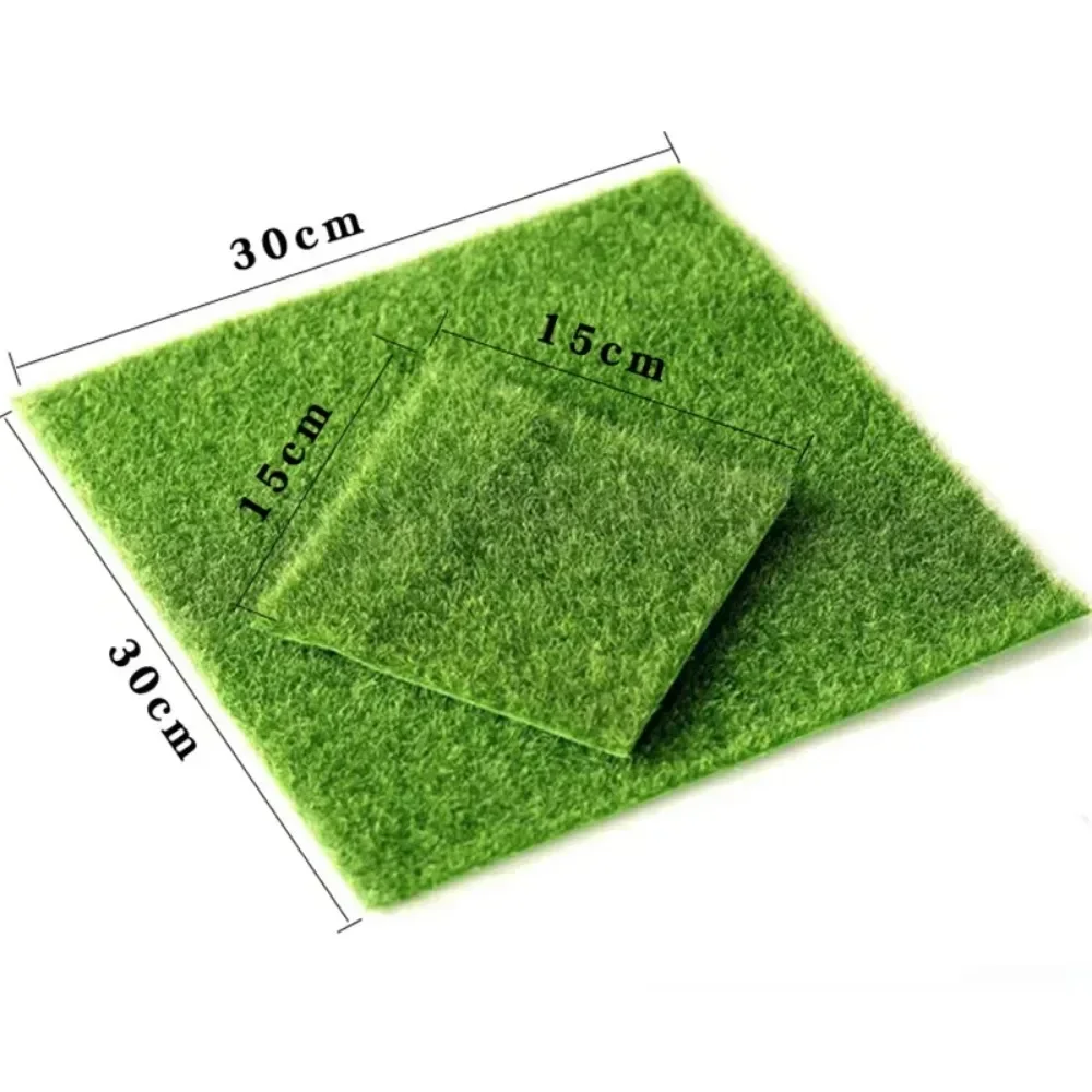 Fake Moss Mini Artificial Lawn - Bonsai Garden Miniature 评论和价格
