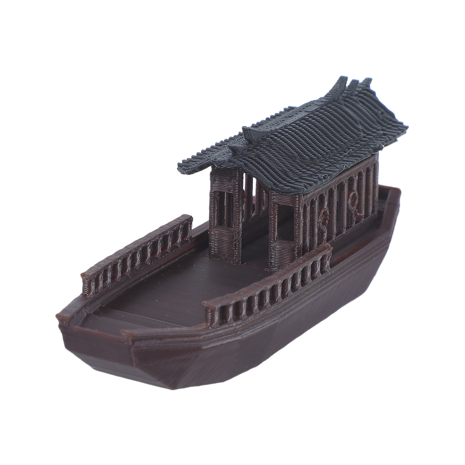 Miniature Chinese Fishing Boat - Bonsai Garden Miniature 评论和价格