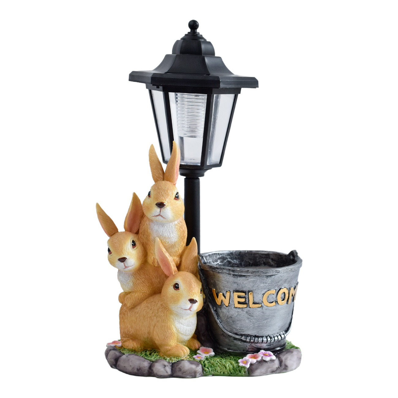 New rabbit solar garden light  - Bonsai Gardenia 评论和价格