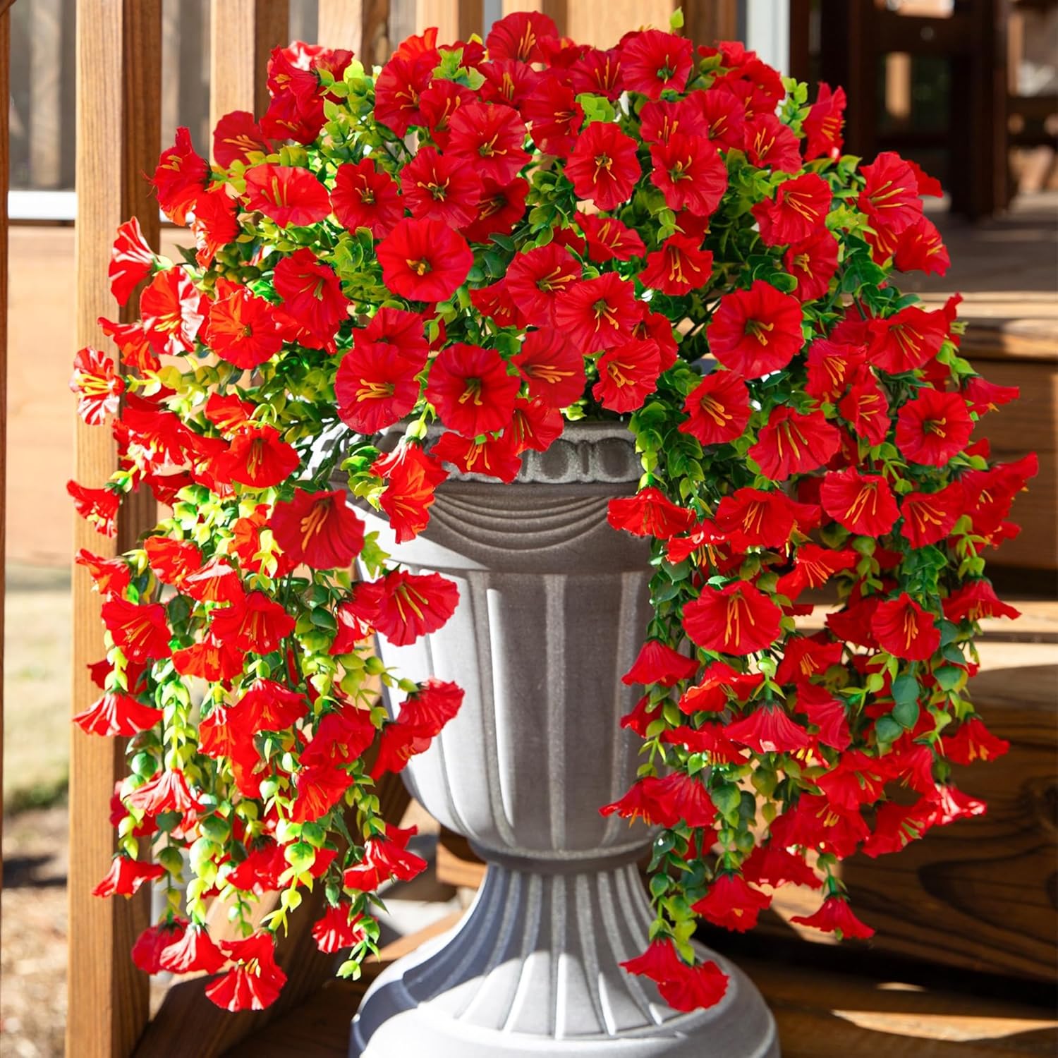 Artificial Vine Morning Glory  - Bonsai Garden Gift 评论和价格